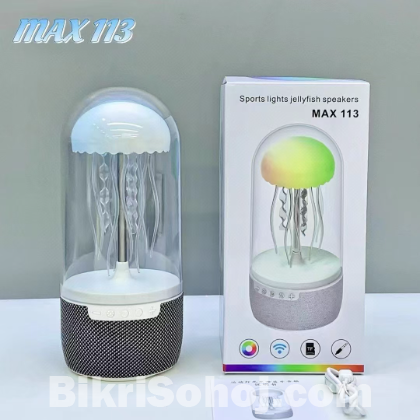 Colorful Jellyfish Lamp + Bluetooth Speaker – MAX 113✨